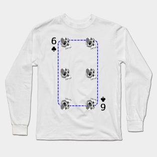 6 of clubs Long Sleeve T-Shirt